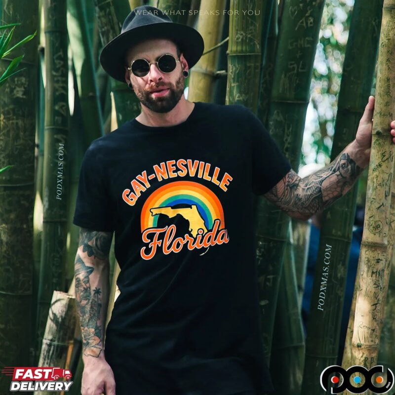 Gay-nesville Florida T Shirt