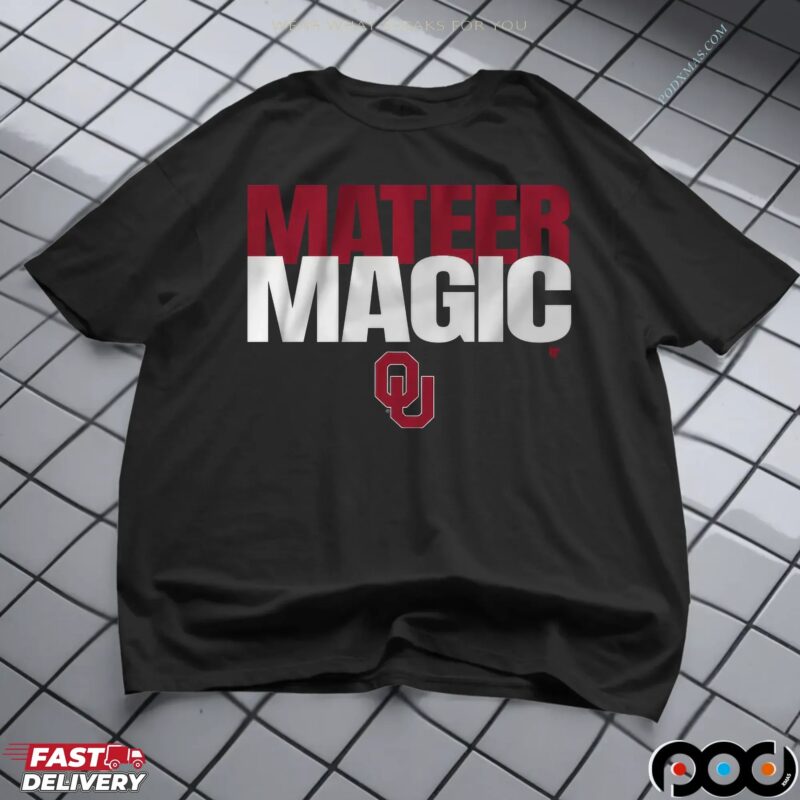 Oklahoma Sooners Football John Mateer Magic T Shirt