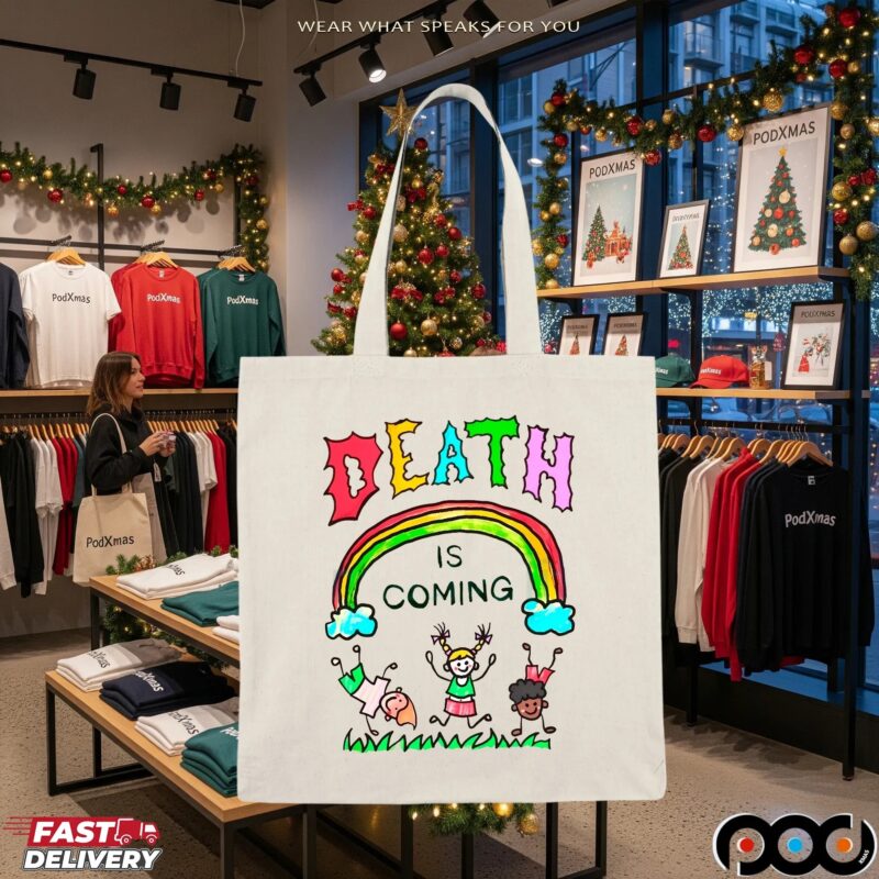 Rainbow Kids Death Is Coming T Shirt