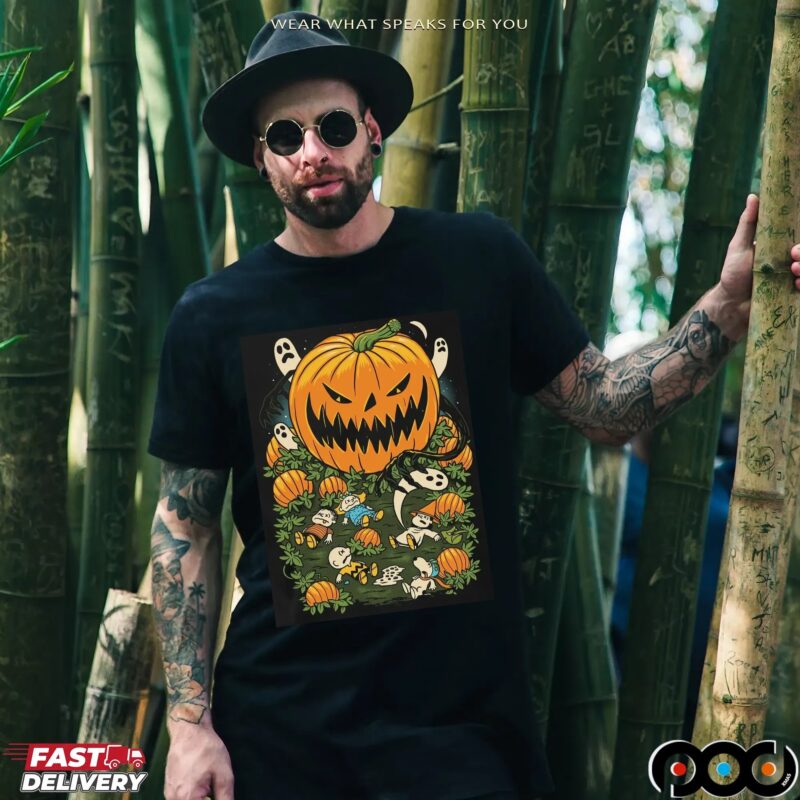 Great Pumpkin Massacre Halloween Spooky Holiday T Shirt