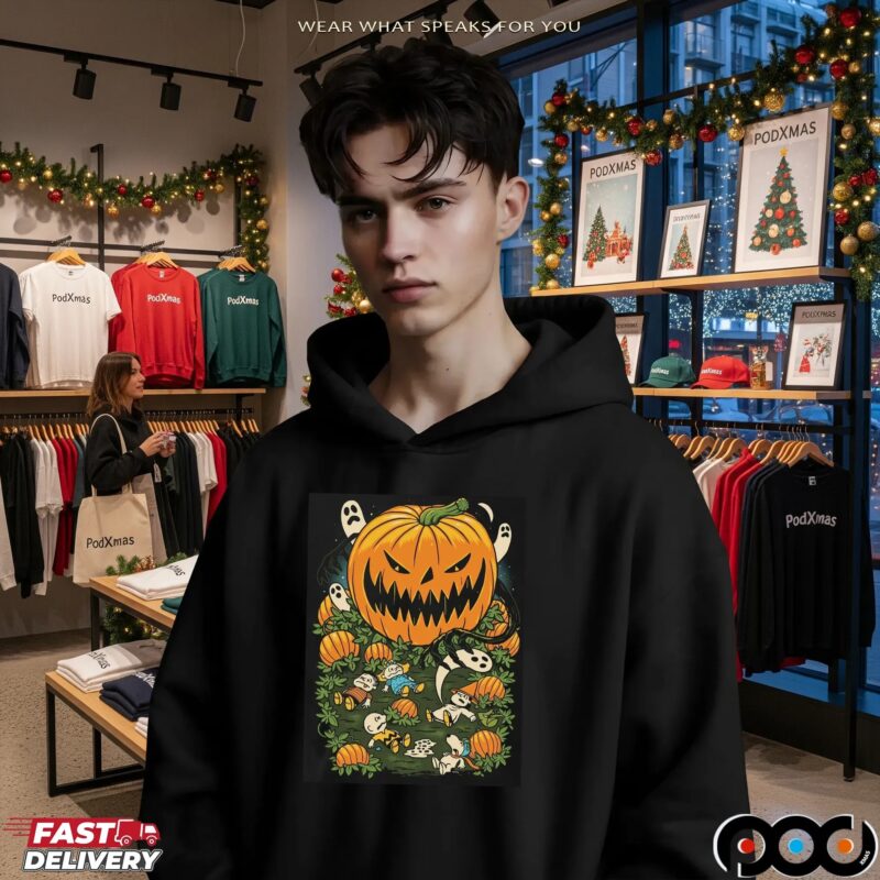 Great Pumpkin Massacre Halloween Spooky Holiday T Shirt
