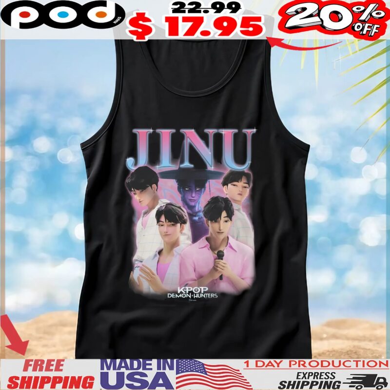 KPop Demon Hunters Jinu Heartthrob Bootleg Rap T Shirt