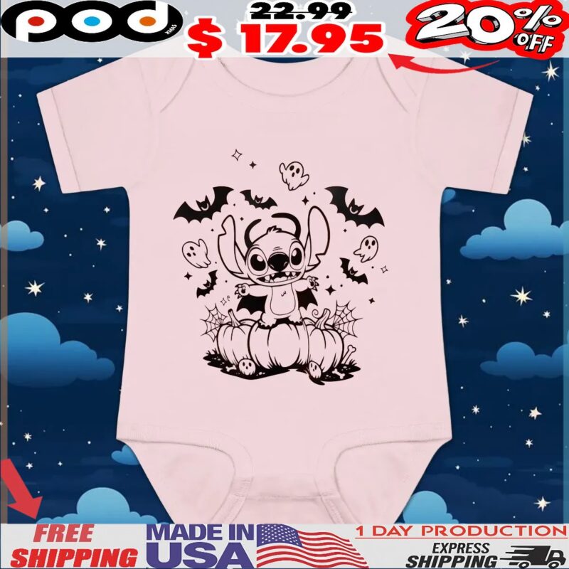 Stitch Halloween 2025 T Shirt