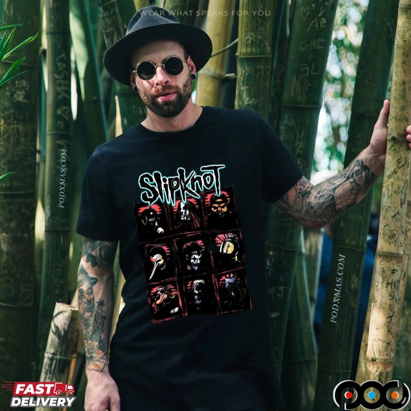 Music Slipknot Collage Vintage Halloween T Shirt