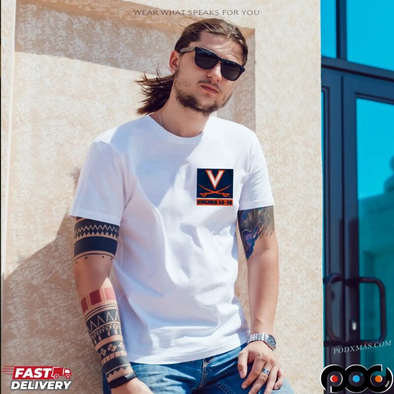 UVA Virginia Cavaliers Football 'Hoos Did It Again Virginia 46 38 September 2025 T Shirt