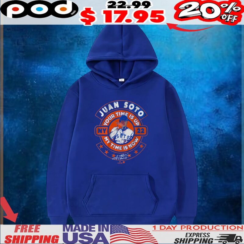 Juan Soto Your Time Is Up My Time Is Now T Shirt