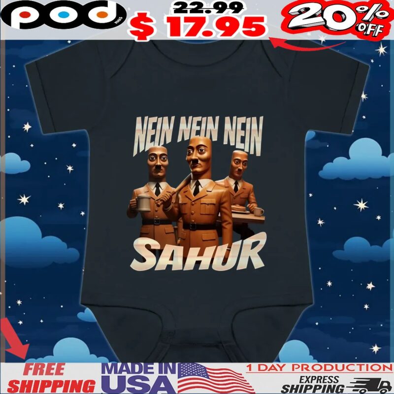 Nein Nein Nein Sahur T Shirt