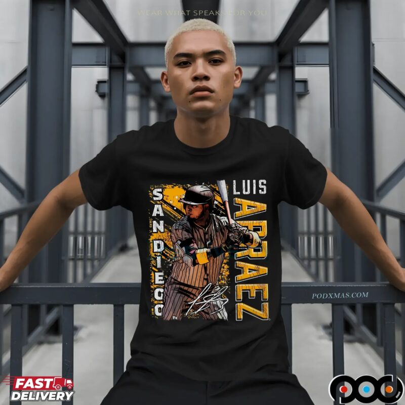 Luis Arraez San Diego Padres Baseball Gritty Signature T Shirt