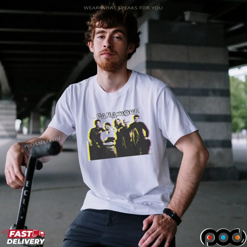 Paramore Mythbusters Graphic Photo T Shirt