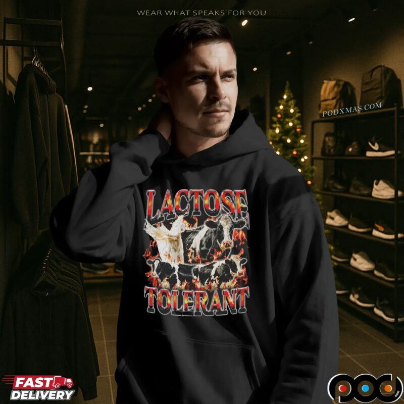 Lactose Tolerant Cows Bootleg T Shirt