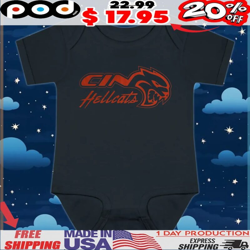 Cincinnati Hellcats V2 Logo T Shirt