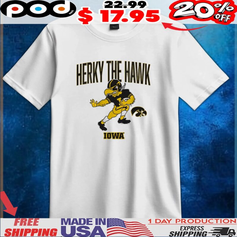 Iowa Football Gridiron Mascot t Shirt