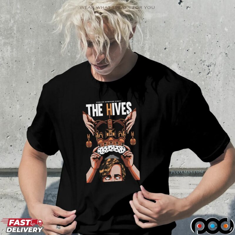 The Hives The Hollywood Palladium Hollywood California Sep 2025 Poster T Shirt