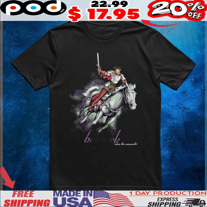 Berserk X Deftones Casca The Commander Shirt
