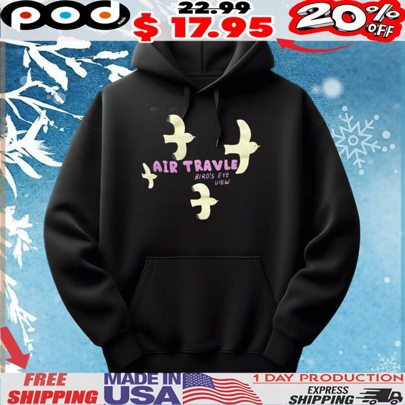 Air Travle Bird's Eye View T Shirt Air Travle Bird's Eye View T Shirt