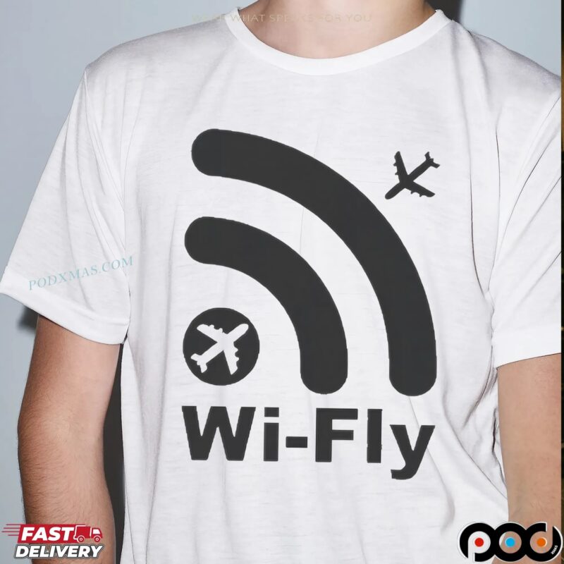 Wi-Fly Planes Parody T Shirt