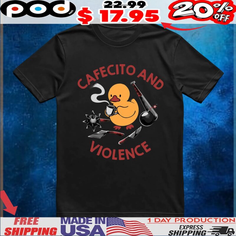 Duck Cafecito And Violence T Shirt