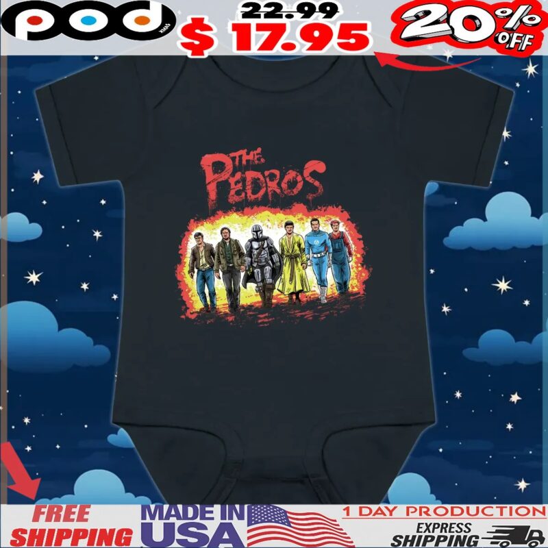 The Pedros Mando Pedro Pascal Movie Characters Halloween T Shirt