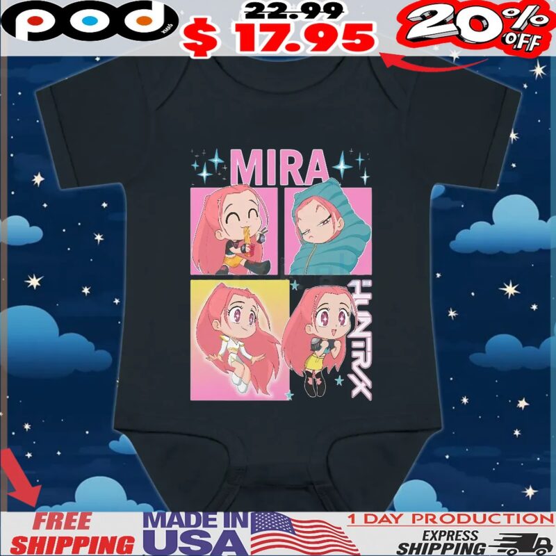 Kpop Demon Hunters Mira Huntrix Chibi T Shirt