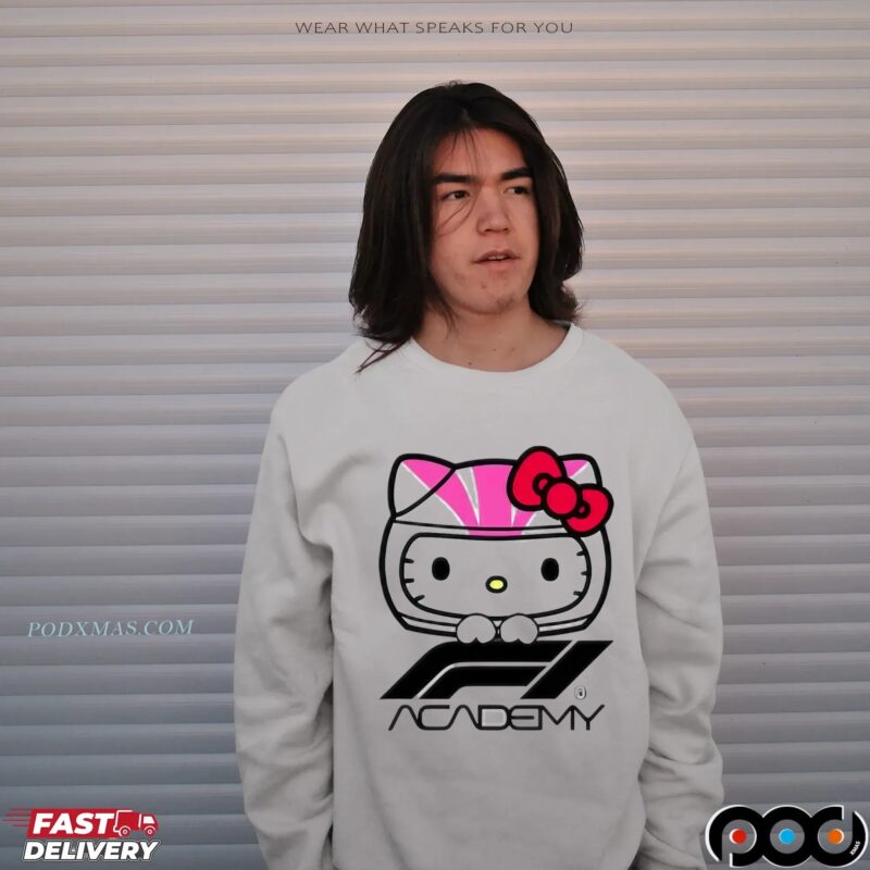 Hello Kitty And Friends X F1 Academy Mashup 2025 T Shirt