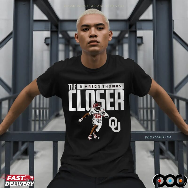 Oklahoma Sooners Football The R Mason Thomas The Closer T Shirt