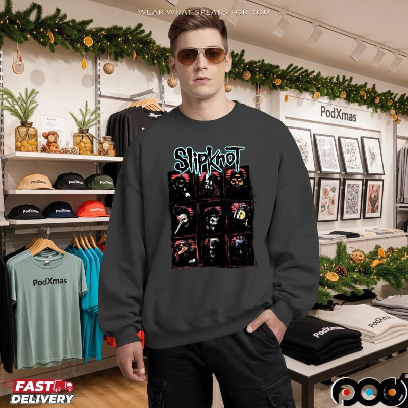Music Slipknot Collage Vintage Halloween T Shirt