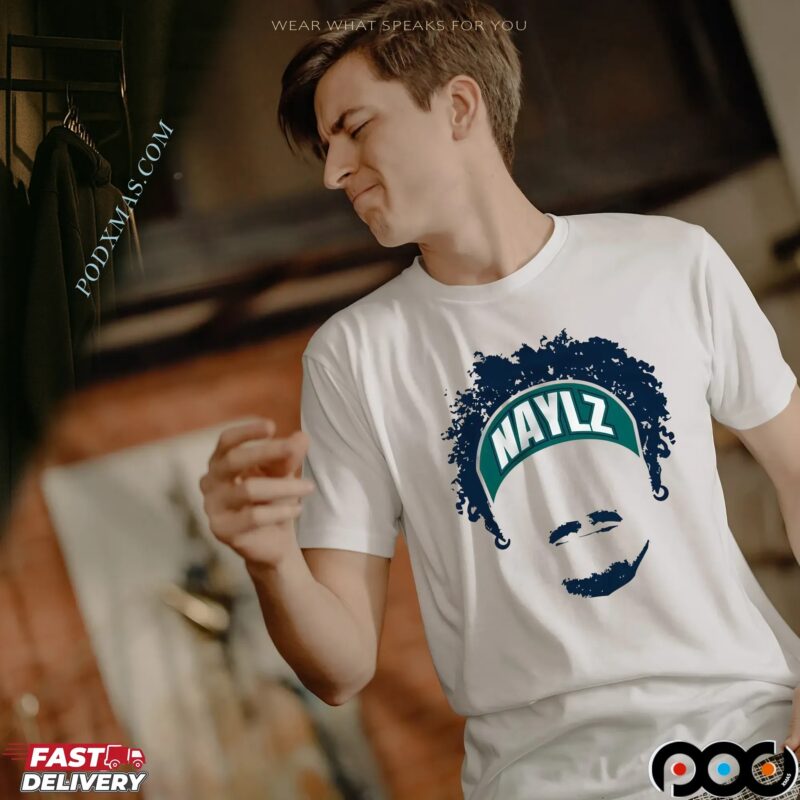 Naylz Mlb Seattle Mariners Josh Naylor Big Head T Shirt Naylz Mlb Seattle Mariners Josh Naylor Big Head T Shirt