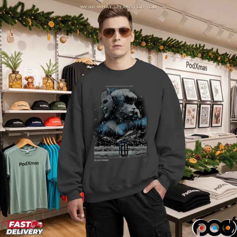 Black Phone 2 Don't Talk To Strangers What Do You Ting Happens When You Die In A Dream Spooky Halloween T Shirt