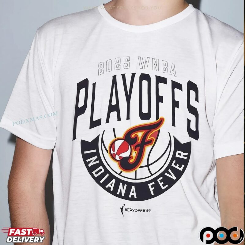 Indiana Fever 2025 WNBA Playoff T Shirt