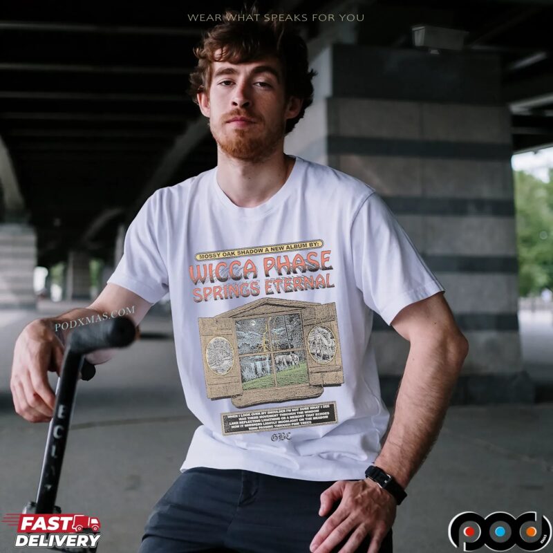 Wicca Phase When I Look Over My Shoulder Mystic Window T Shirt