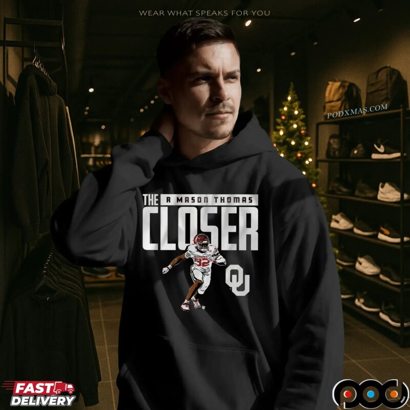 Oklahoma Sooners Football The R Mason Thomas The Closer T Shirt