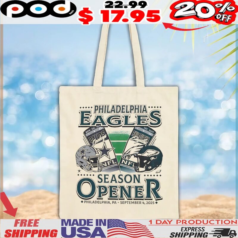 Philadelphia Eagles Vs Dallas Cowboys September 2025 Home Season Opener Helmet T Shirt
