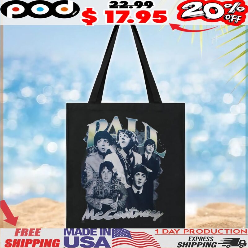 Paul Mccartney Vintage Bootleg Style T Shirt