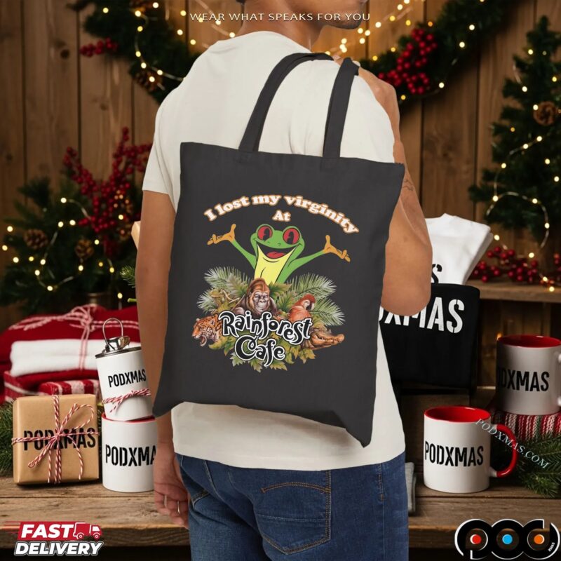 Frog I Lost My Virginity At Rainforest Cafe Graphic T Shirt