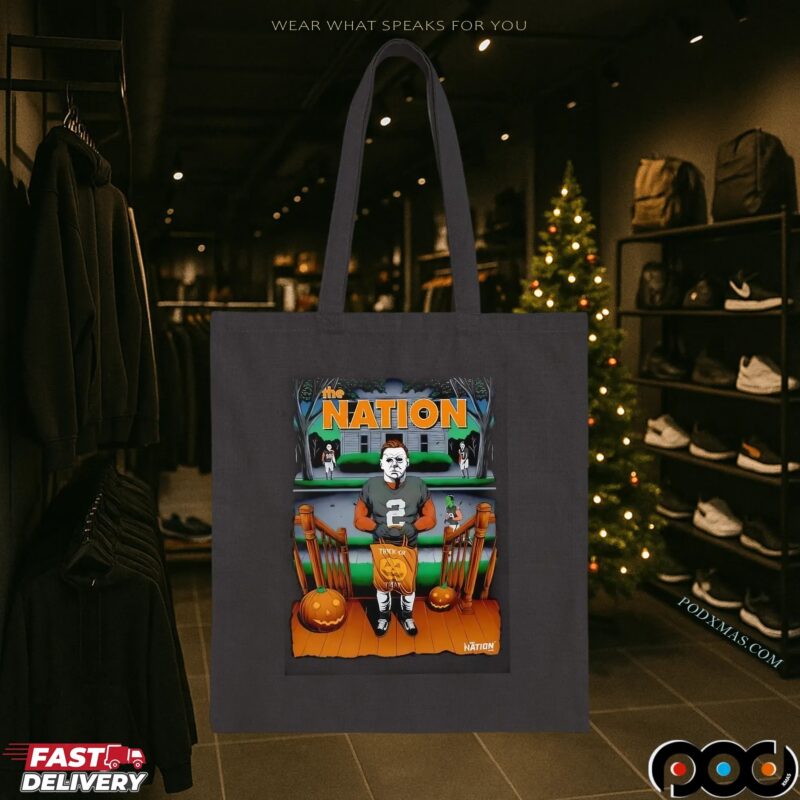 Michael Myers With Halloween Horror Film Characters The Nation Trick Or Treat T Shirt