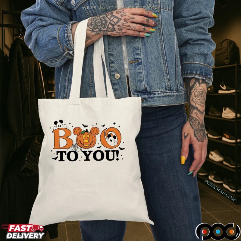 Boo To You Mickey Ghost Halloween Party T Shirt