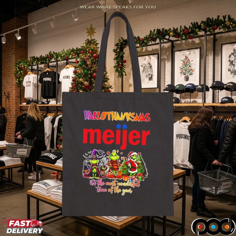 Grinch Hallothanksmas X Meijer It's The Most Wonderful Time Of The Year Christmas T Shirt