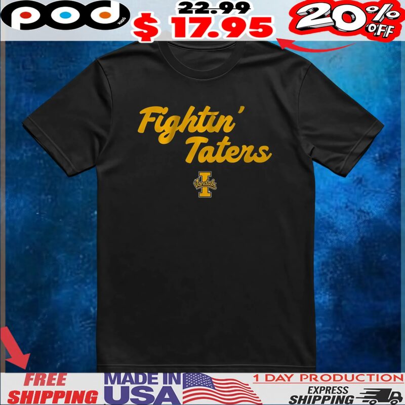 Idaho Football Fightin' Taters Logo T Shirt