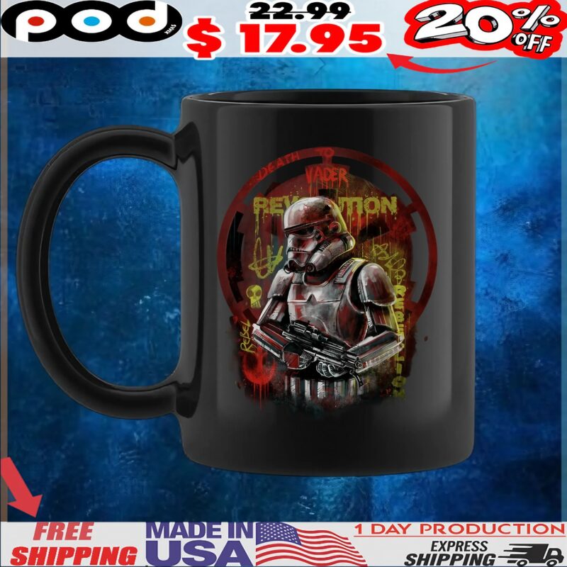 Revolution Death To Vader Graphic T Shirt Revolution Death To Vader Graphic T Shirt