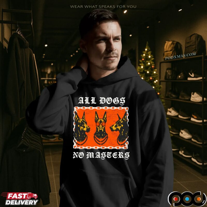 All Dogs No Masters Graphic T Shirt