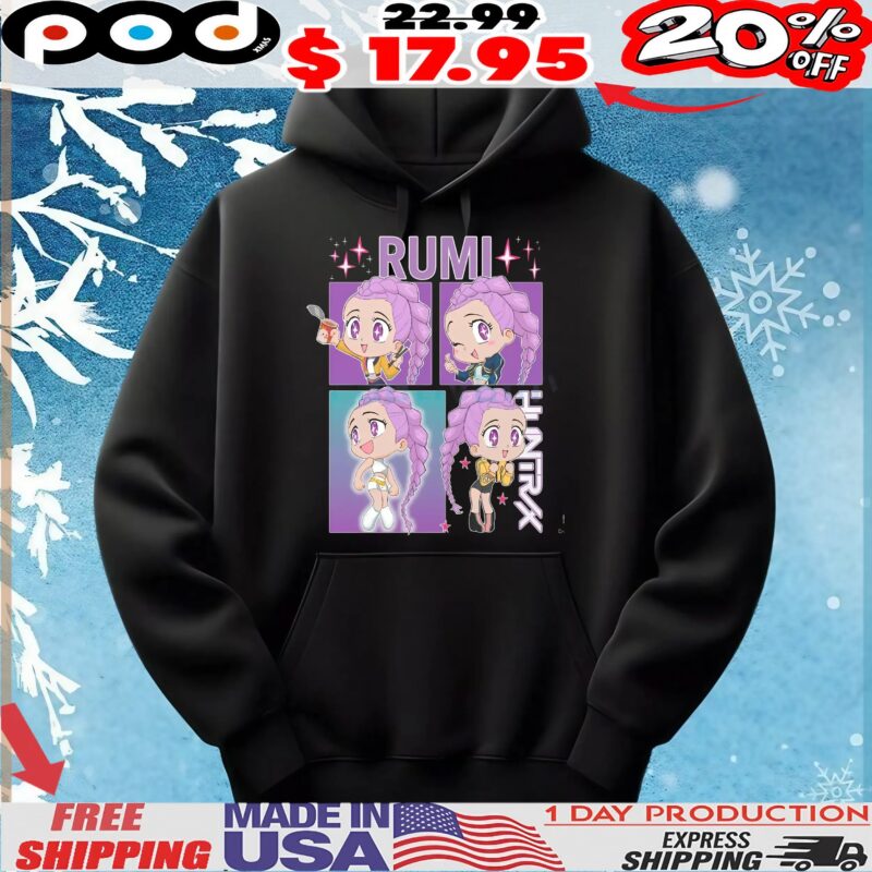 Kpop Demon Hunters Rumi Huntrix Chibi T Shirt