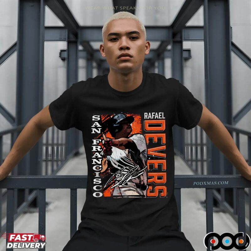 Rafael Devers San Francisco Giants Signature Gritty Graphic T Shirt