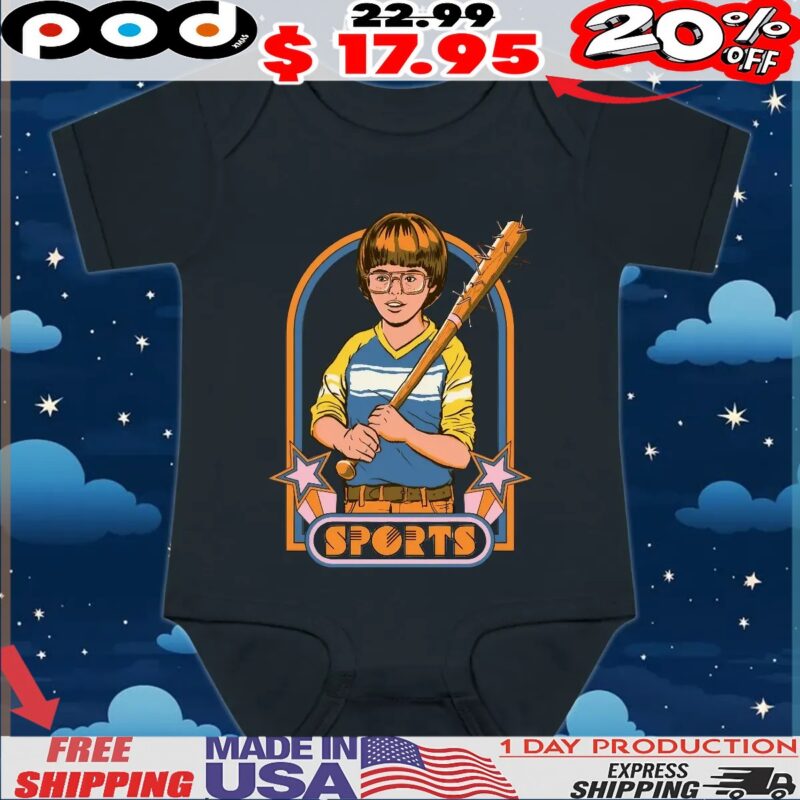 Baseball Extreme Sport T Shirt