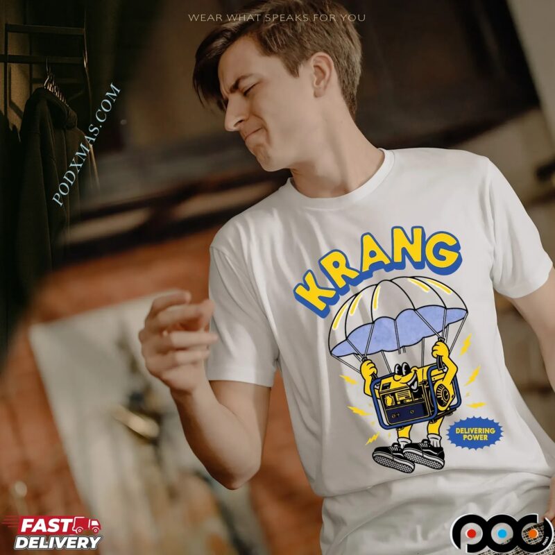 Krang Delivering Power T Shirt
