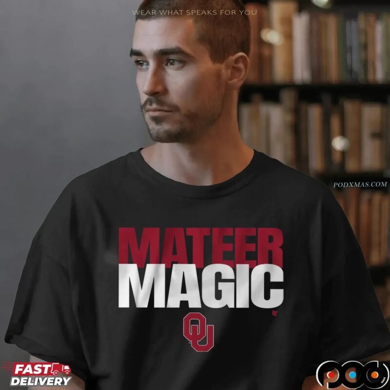 Oklahoma Sooners Football John Mateer Magic T Shirt