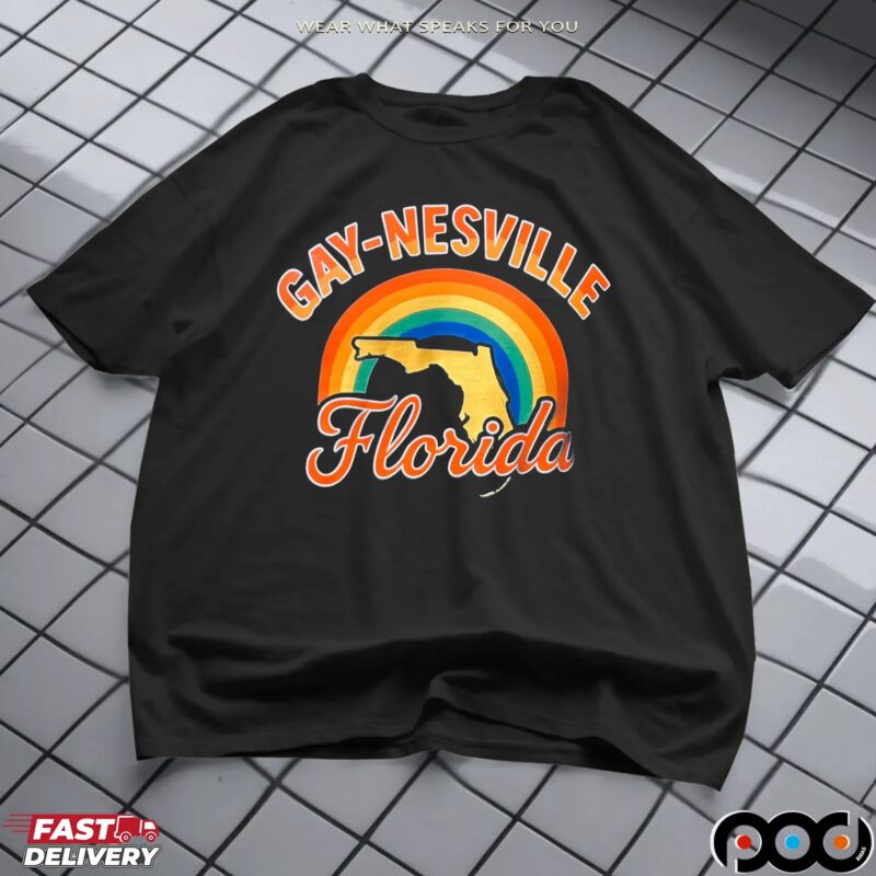 Gay-nesville Florida T Shirt