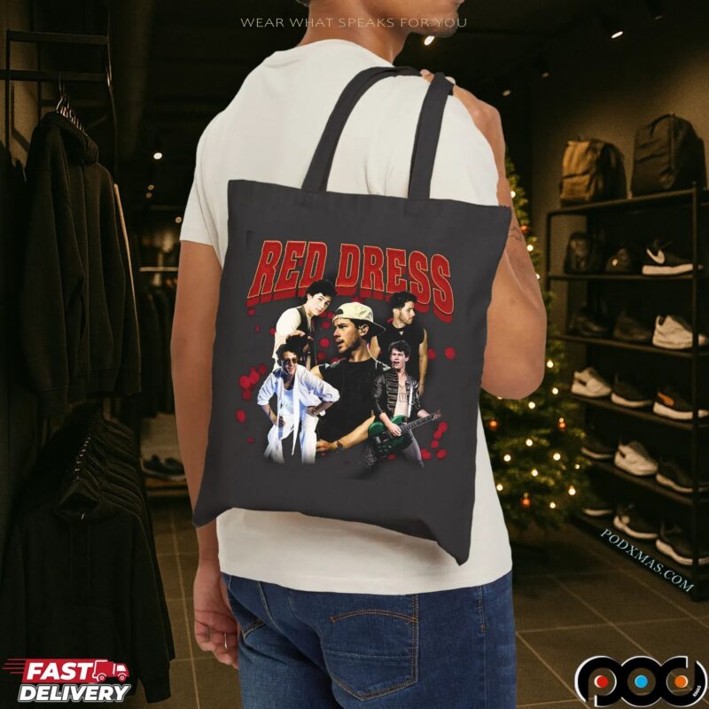 Jonas Brothers Red Dress Bootleg Rap T Shirt
