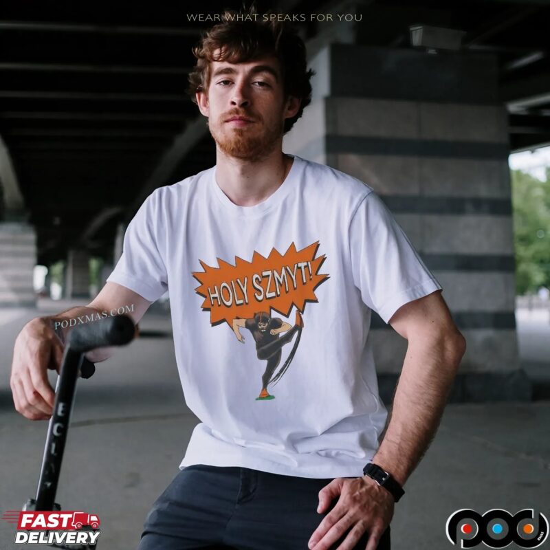 Holy Szmyt The Cleveland Browns Football Kick T Shirt