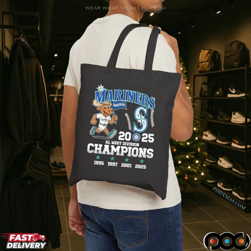 Seattle Mariners AL West Division Champions 2025 1995 1997 2001 T Shirt