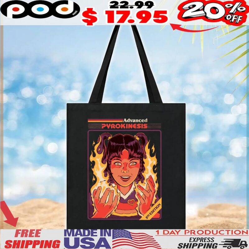Advanced Pyrokinesis 2nd Edition Retro Vintage Psychic Fire Power T Shirt